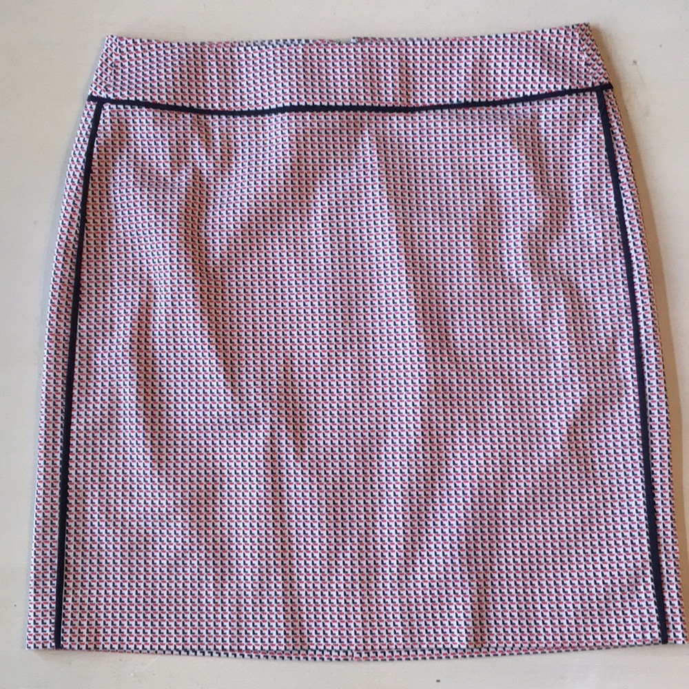 Ann Taylor Nautical Mini Skirt